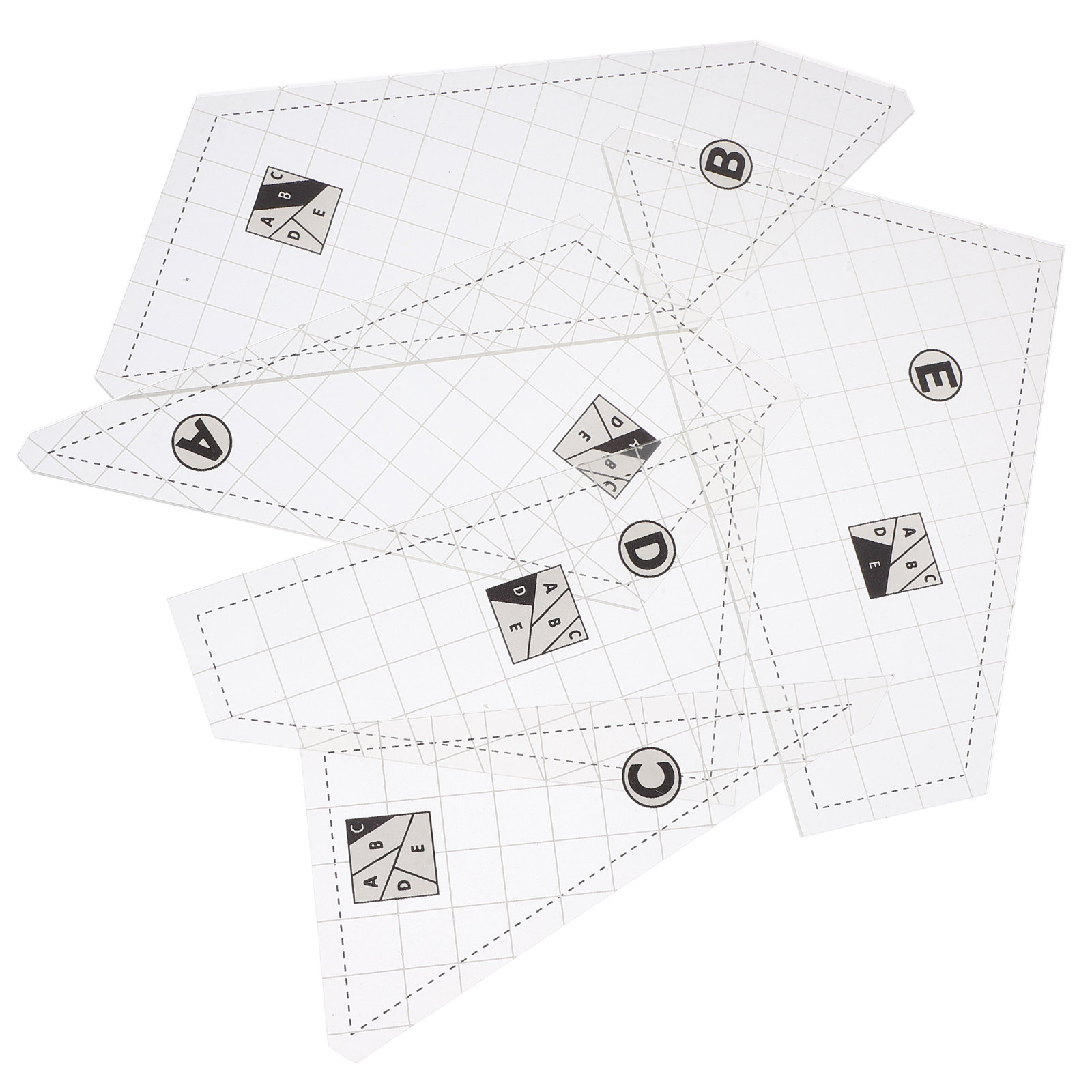 5 szt. Zestaw szablonów do pat – Sewing Gauge Ruler recenzja i cena